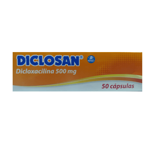 Diclosan Dicloxacilina 500mg x50 Caps