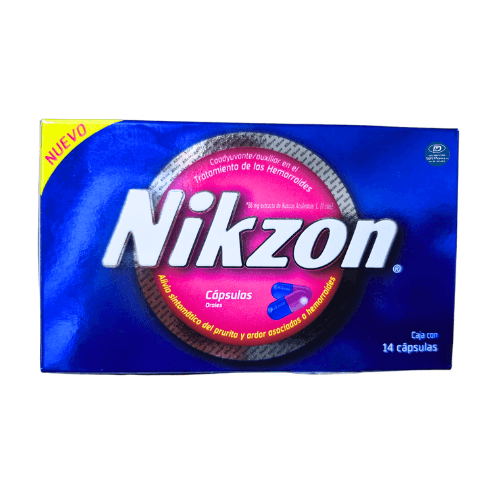 Nikzon Tratamiendo de las Hemorroides x14 Caps