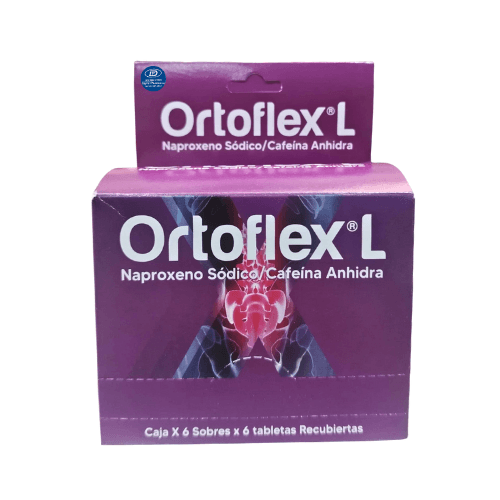Ortoflex L Naproxeno + Cafeina x36 Tbs