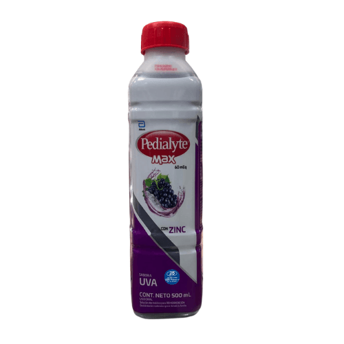 Pedialyte 60meq 500ml Uva