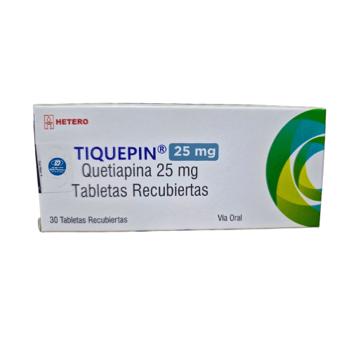 Tiquepin Quetiapina 25mg x30 Tbs