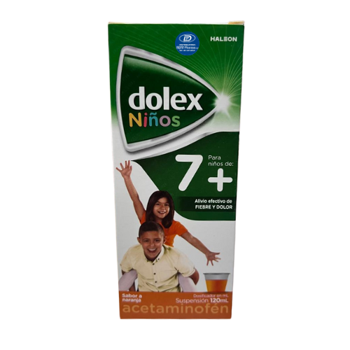 Dolex Niños 7+ Jarabe 120ml