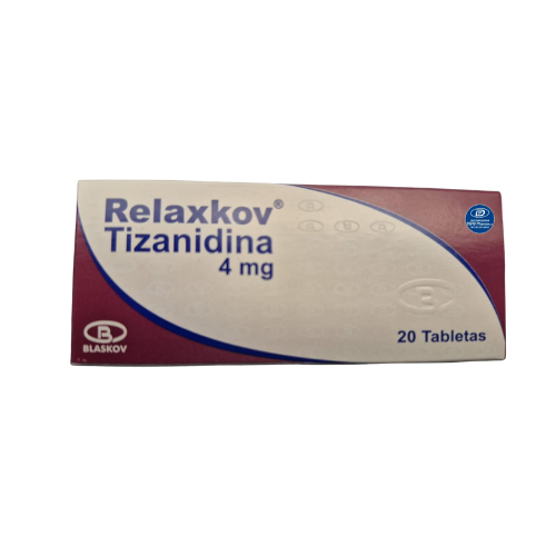 Relaxkov (Tizacnidina) 4mg x20 Tbs