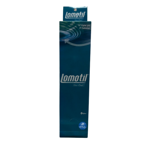 Lomotil x12 Cajas de 4 Tbs